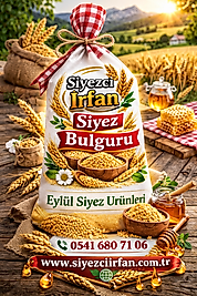 SİYEZ BULGURU BEZ TORBA 1KG